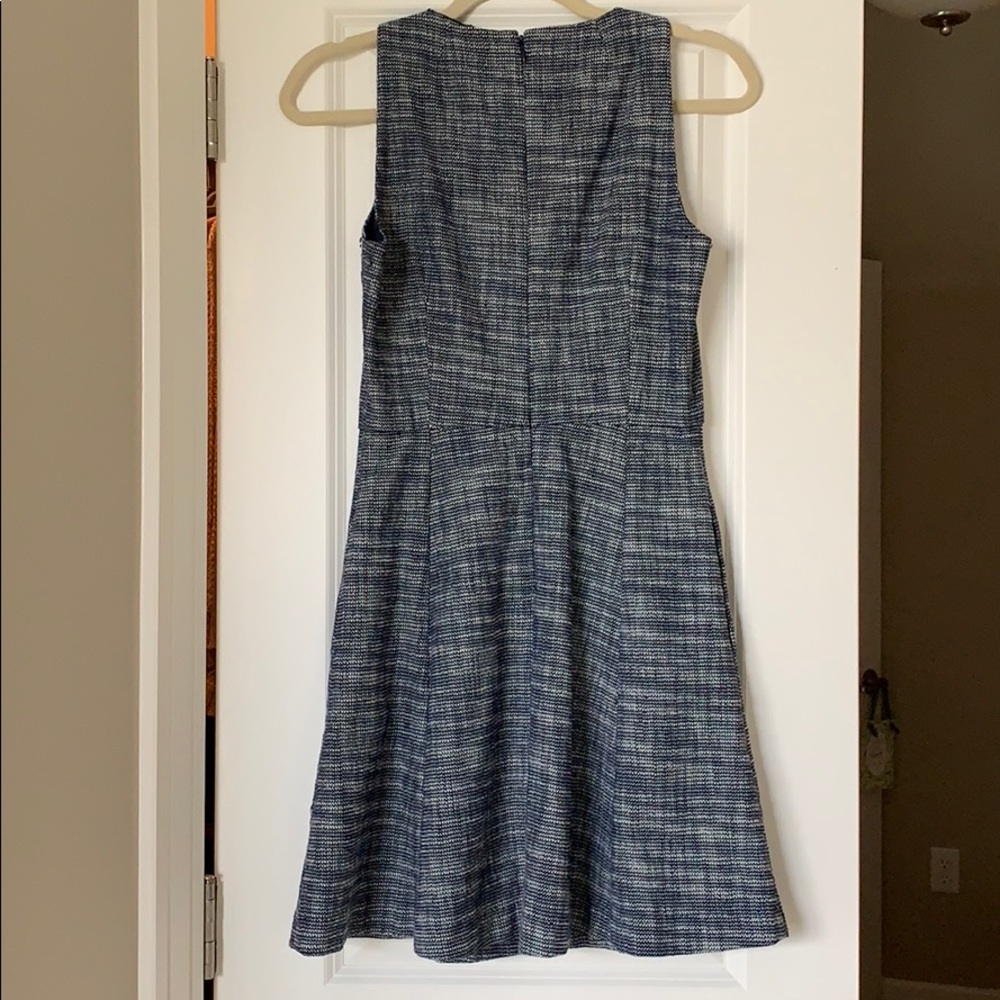 Blue stitched dress - Picture 4 of 4
